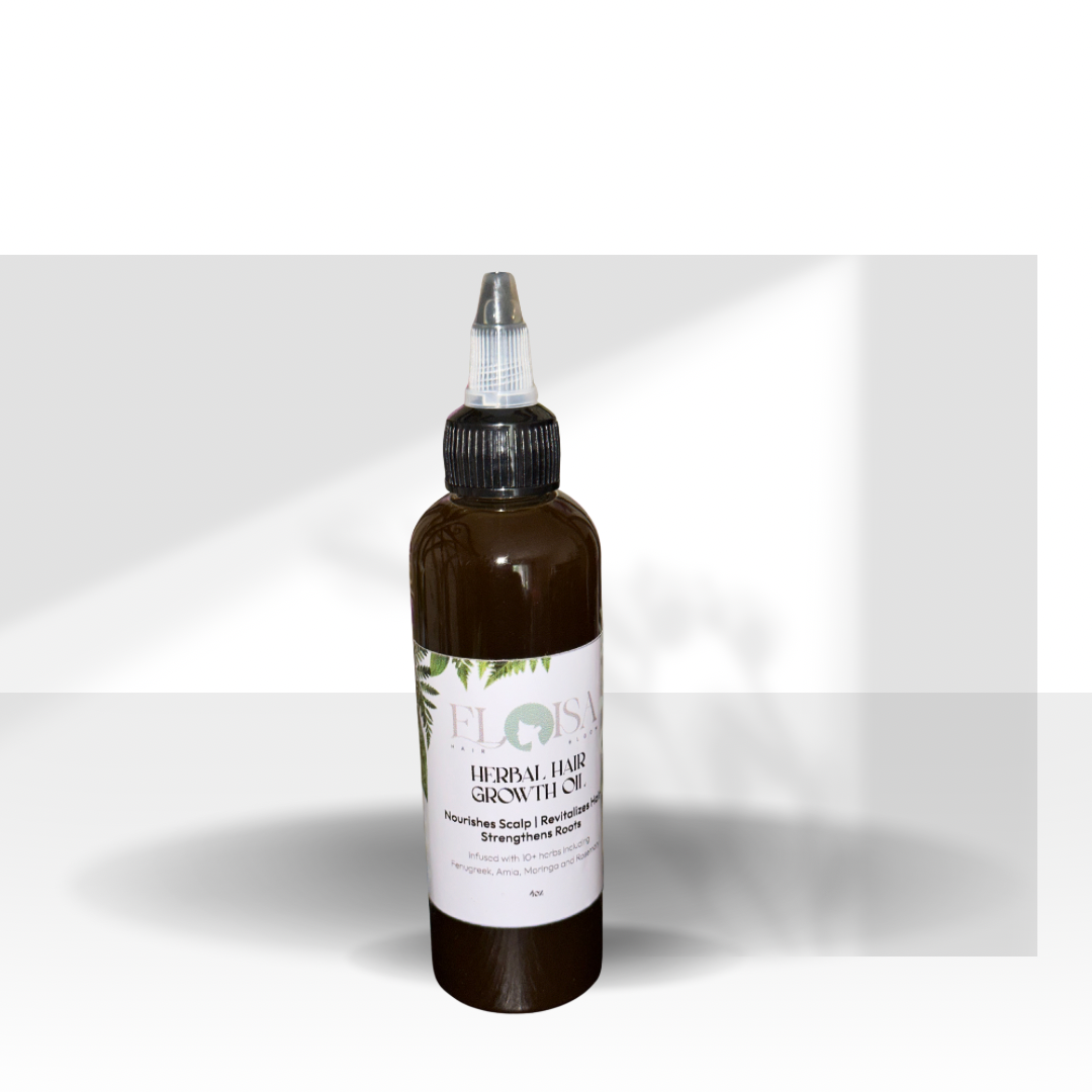 Eloisa Herbal Hair Growth Oil - Natural Hair Growth Treatment with 10+ Herbs