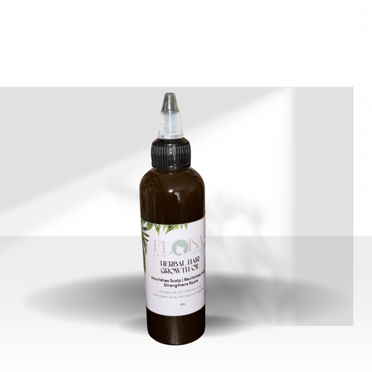 Eloisa Herbal Hair Growth Oil - Natural Hair Growth Treatment with 10+ Herbs